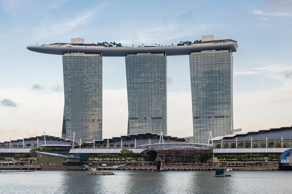 Art: Marina Bay Sands Hotel, Singapore